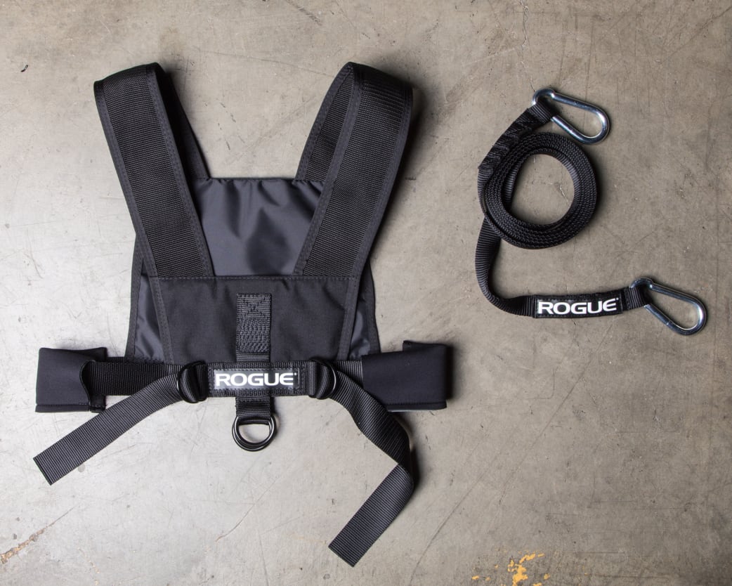 Sled pulling harness crossfit top